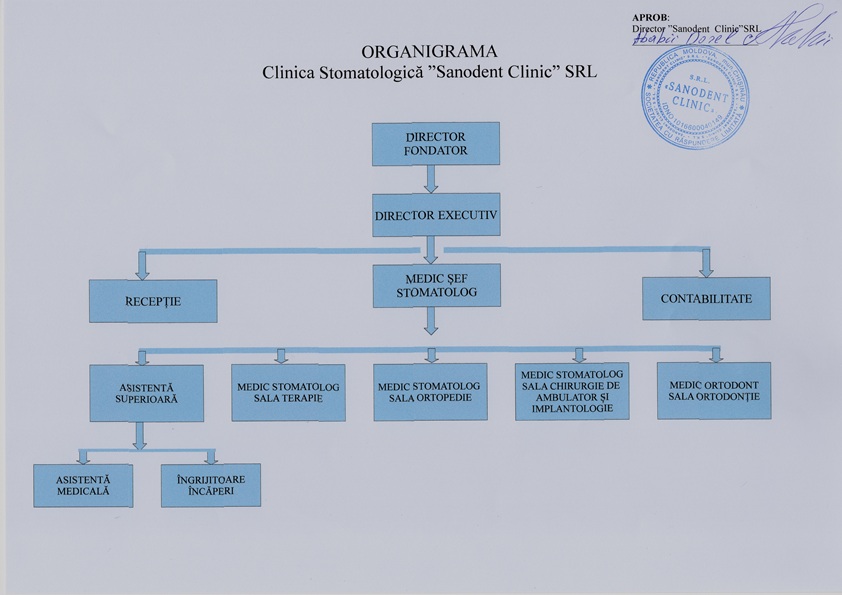 Organigrama Sanodent Organigrama Sanodent